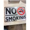 Image 1 : Tin sign no smoking