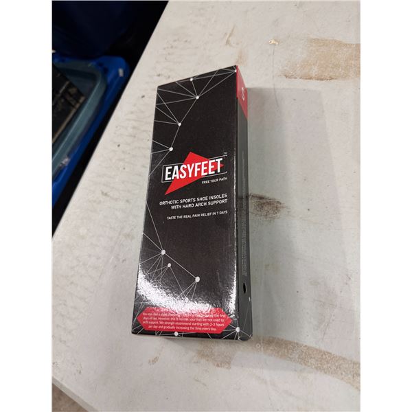 Easy feet size small orthotic sports shoe insoles