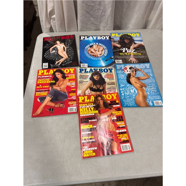 Playboy magazines