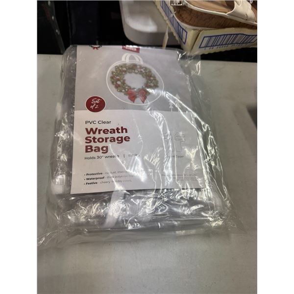 Wreath storage bag