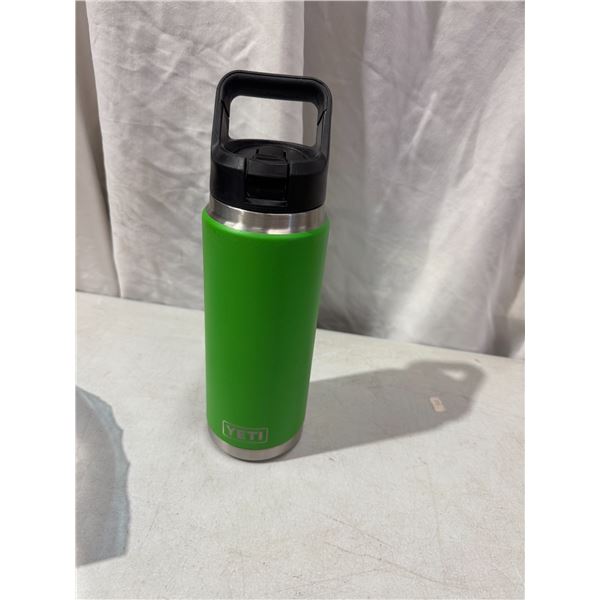Yeti, water, bottle, green
