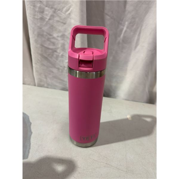 Yeti, water, bottle, pink