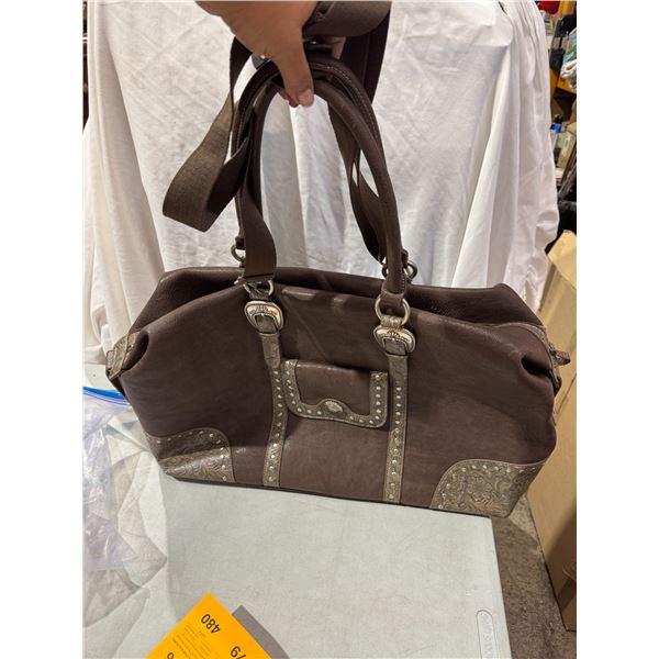 Decorative satchel, overnight bag