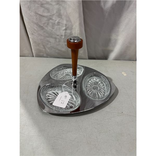 Vintage Glo – hill, Canada, condiment tray