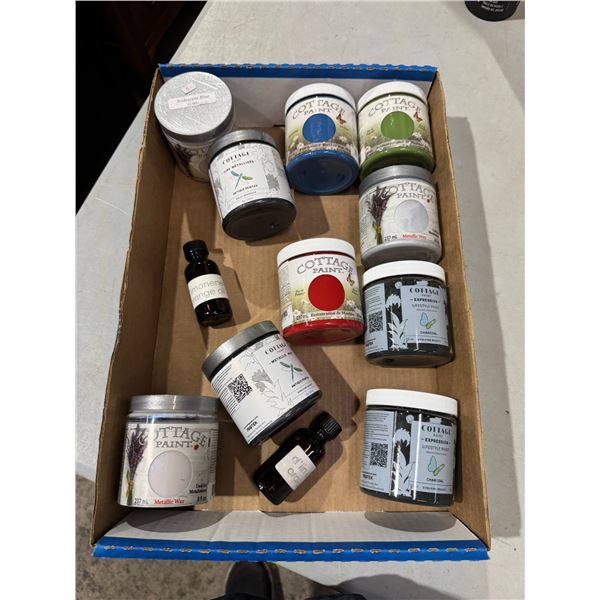 Cottage Paint, paint, wax, or oil
