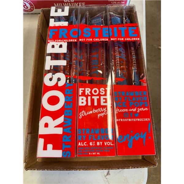 Frostbite strawberry flavored Freezy must have valid ID