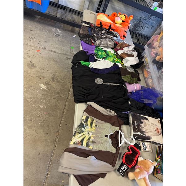 Assorted costumes