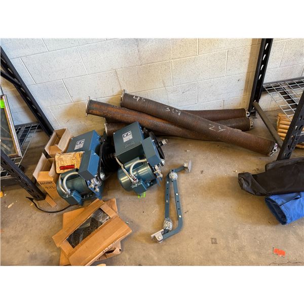 Commercial garage door openers with chain has one remote springs