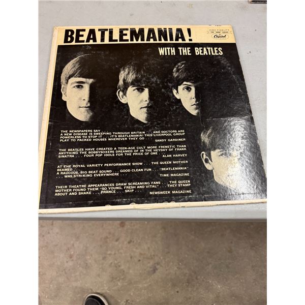 Beetle mania with the Beatles record