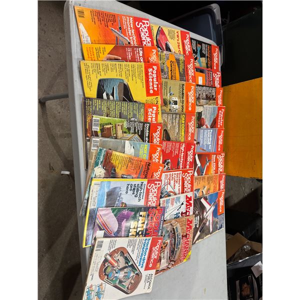 Popular science magazines