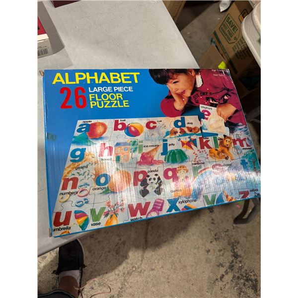 Alphabet large 26 piece for puzzle