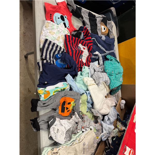 Clothing 0 to 3 months