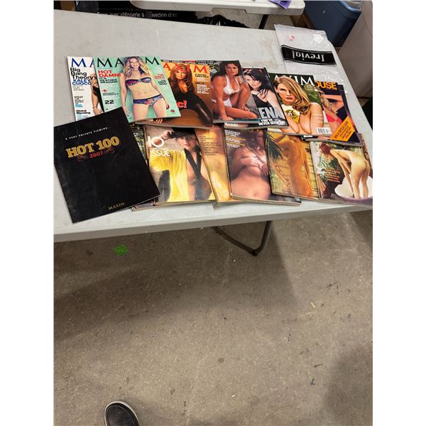Maxim magazines and other