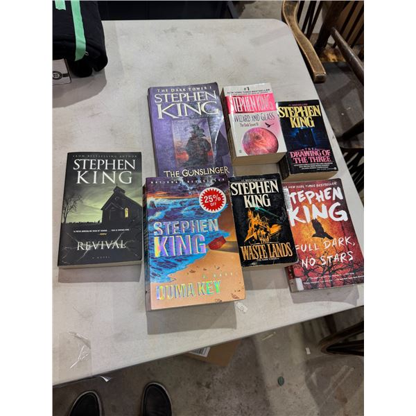 Stephen King books