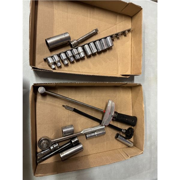 Sockets and torque wrench