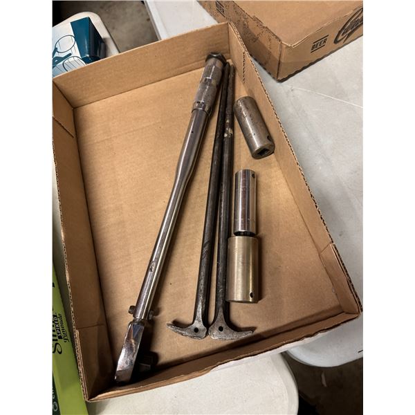Sockets torque wrench and other tools