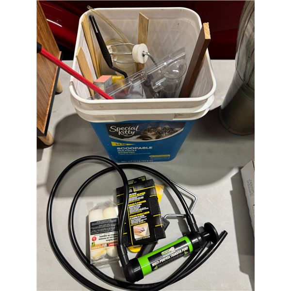 Multi transfer pump and other items