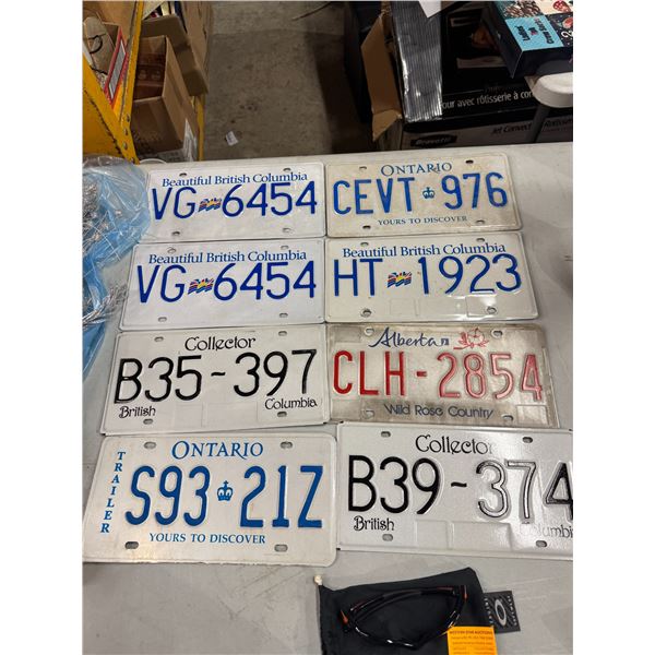 License plates, Collector, and other