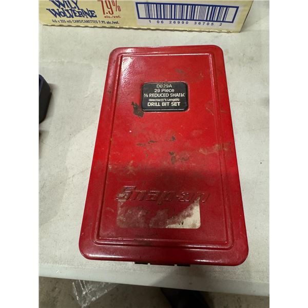Snap- on drillbit set