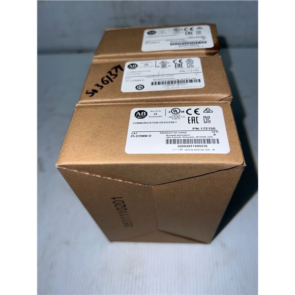 (3) Allen-Bradley #25-COMM-D