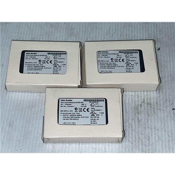 (3) Allen-Bradley #1734-OA4