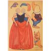 Image 2 : A Large "Snow White and the Seven Dwarfs" Paper Dolls Book.
