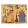 Image 3 : A Large "Snow White and the Seven Dwarfs" Paper Dolls Book.