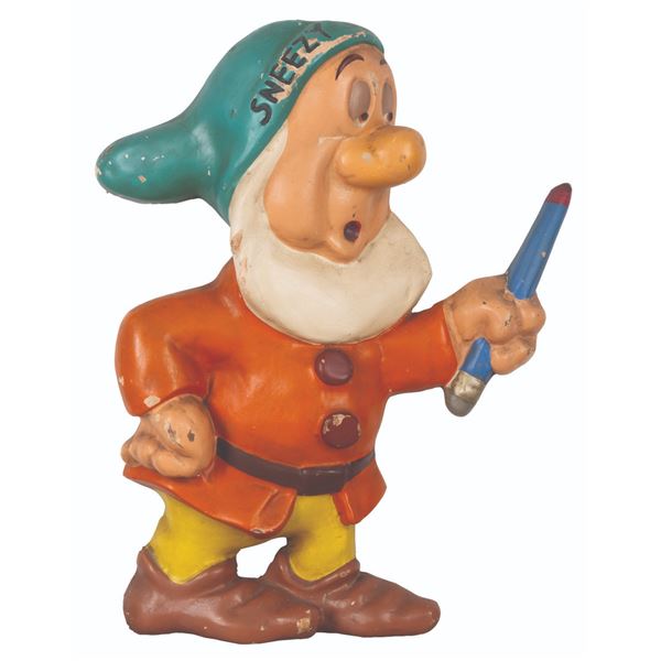 An Old King Cole Sneezy Display.