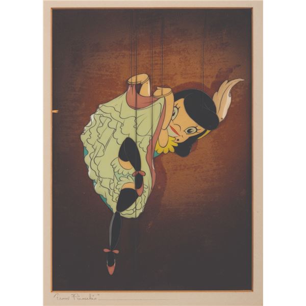 A "Pinocchio" Original Production Cel.