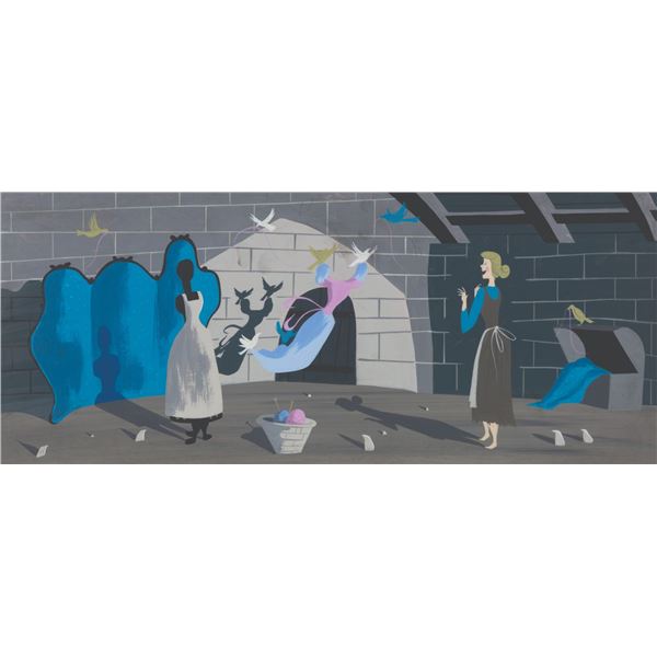 A Mary Blair "Cinderella" Concept Painting.