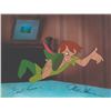 Image 1 : A Frank and Ollie Signed "Peter Pan" Original Production Cel.