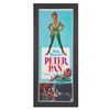 Image 1 : A "Peter Pan" 1976 Re-Release Insert Poster.