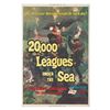 Image 1 : A "20,000 Leagues Under the Sea" Bus Stop Re-Release Poster.