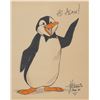 Image 2 : A "Mary Poppins" Penguin Drawing Signed by X. Atencio.