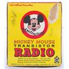 Image 1 : A Mousketeers Mickey Mouse Transistor Radio in Box.