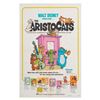 Image 1 : A Rare Re-Release One-Sheet for "The Aristocats."