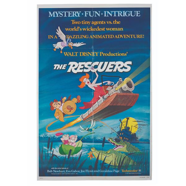 A One-Sheet for "The Rescuers."
