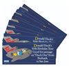 Image 1 : A Collection of Donald Duck 50th Birthday Tour Tickets.