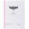 Image 2 : A "Cars" First Draft Script.