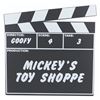 Image 1 : A "Mickey's Toy Shoppe" Clapperboard Disney Store Display.