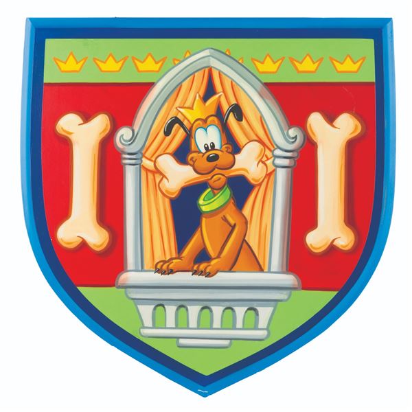 A Royal Pluto Disney Store Display.