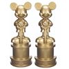 Image 1 : A Pair of Mickey Award Statue Disney Store Displays.