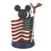 Image 4 : A Mickey Mouse Medium Fig with American Flag.