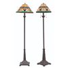 Image 1 : A Pair of Mickey Mouse Silhouette Floor Lamps.