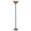 Image 1 : A Tiffany-Style Mickey Mouse Floor Lamp.