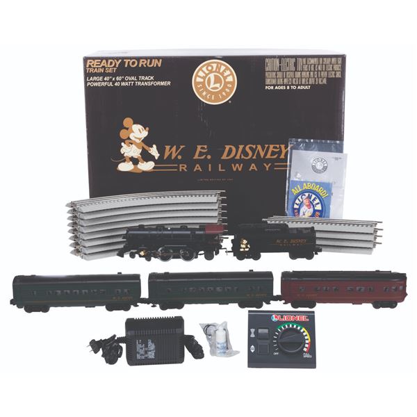 A Lionel W.E. Disney Railway Train Set.