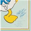 Image 2 : A Clarence Nash and Tony Anselmo Signed Donald Duck Print.