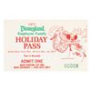 Image 1 : A Disneyland Employee Family Holiday Pass.