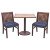 Image 1 : A Paradise Pier Hotel Table and Pair of Chairs.