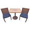 Image 2 : A Paradise Pier Hotel Table and Pair of Chairs.
